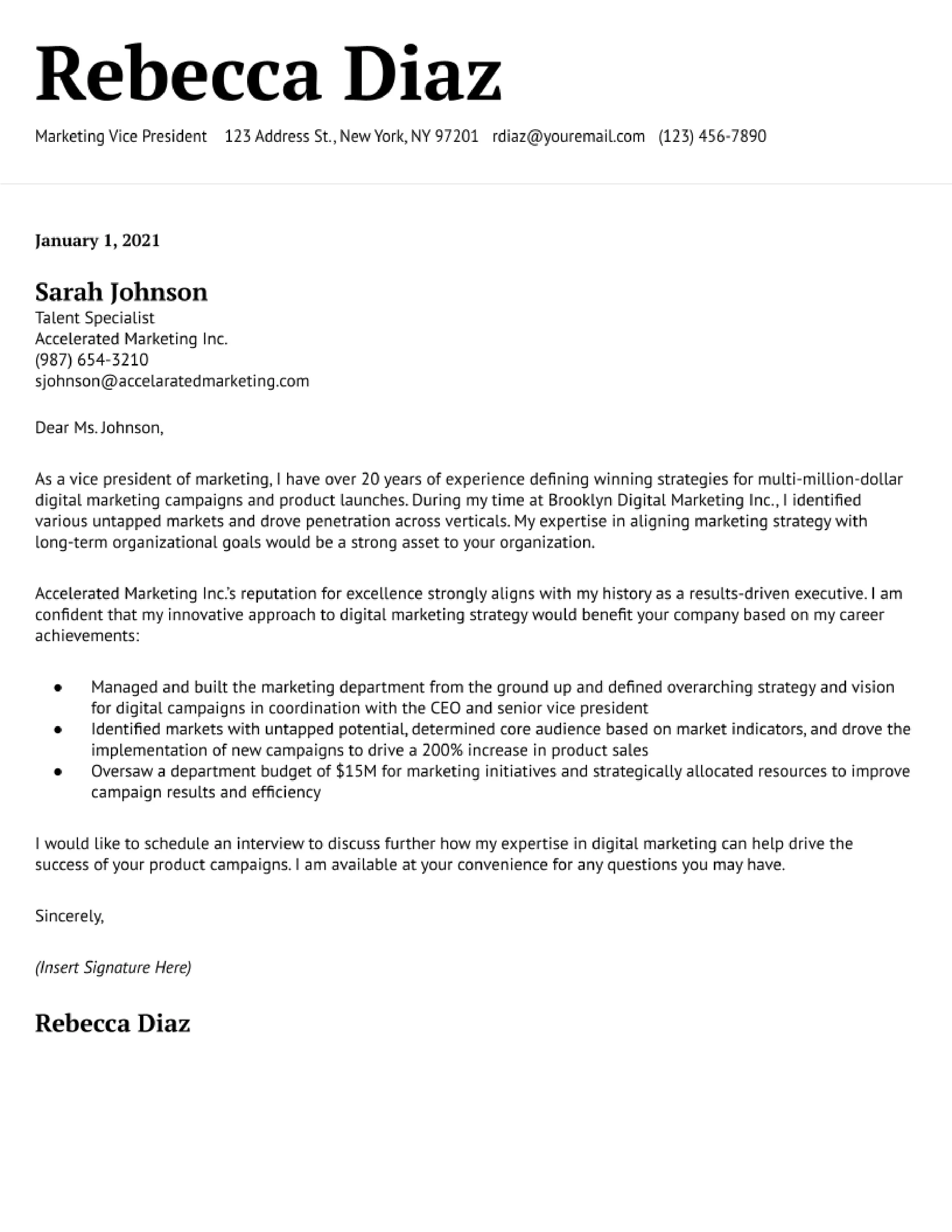 41288 leadership skills cover letter