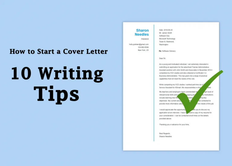 41292 cover letter basics