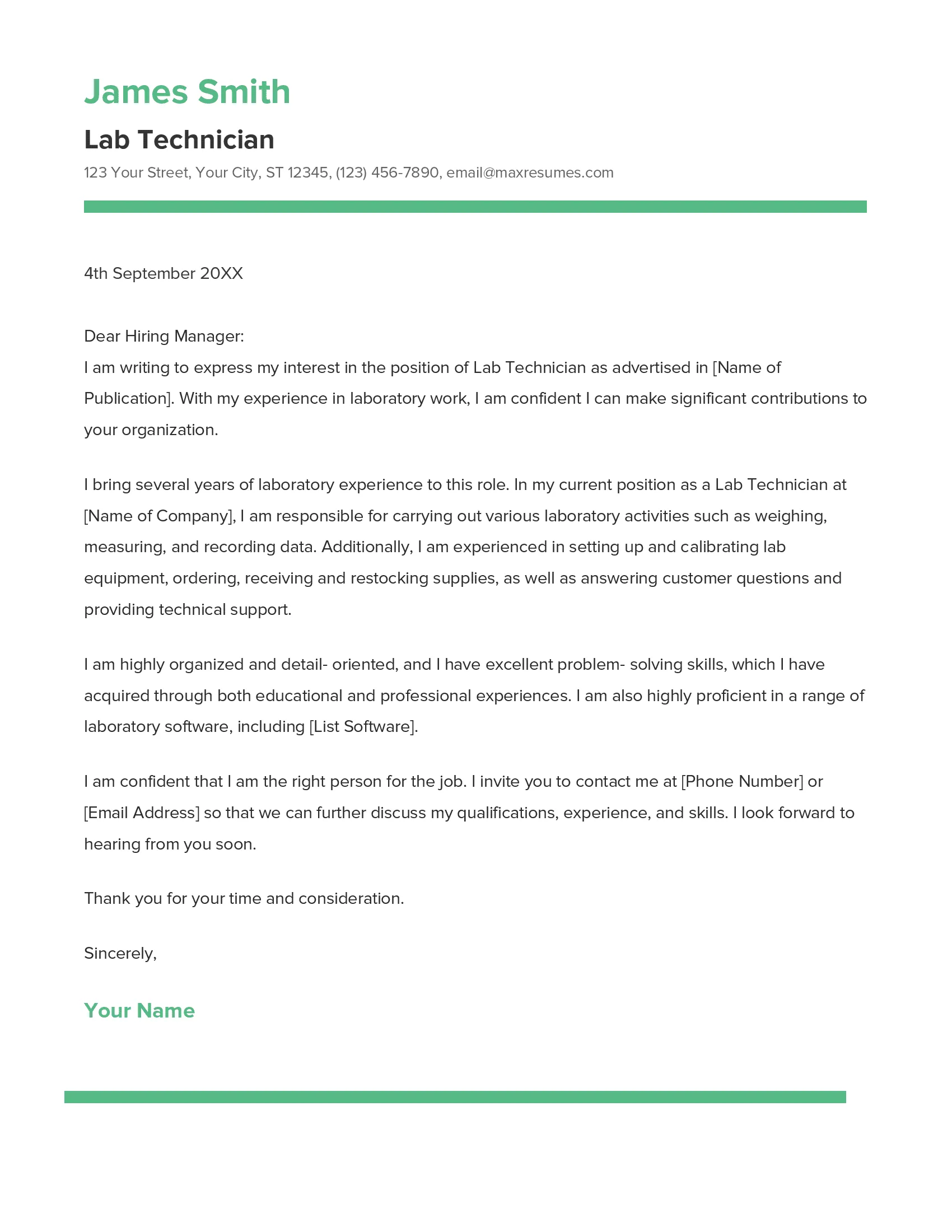 41295 tailoring cover letter