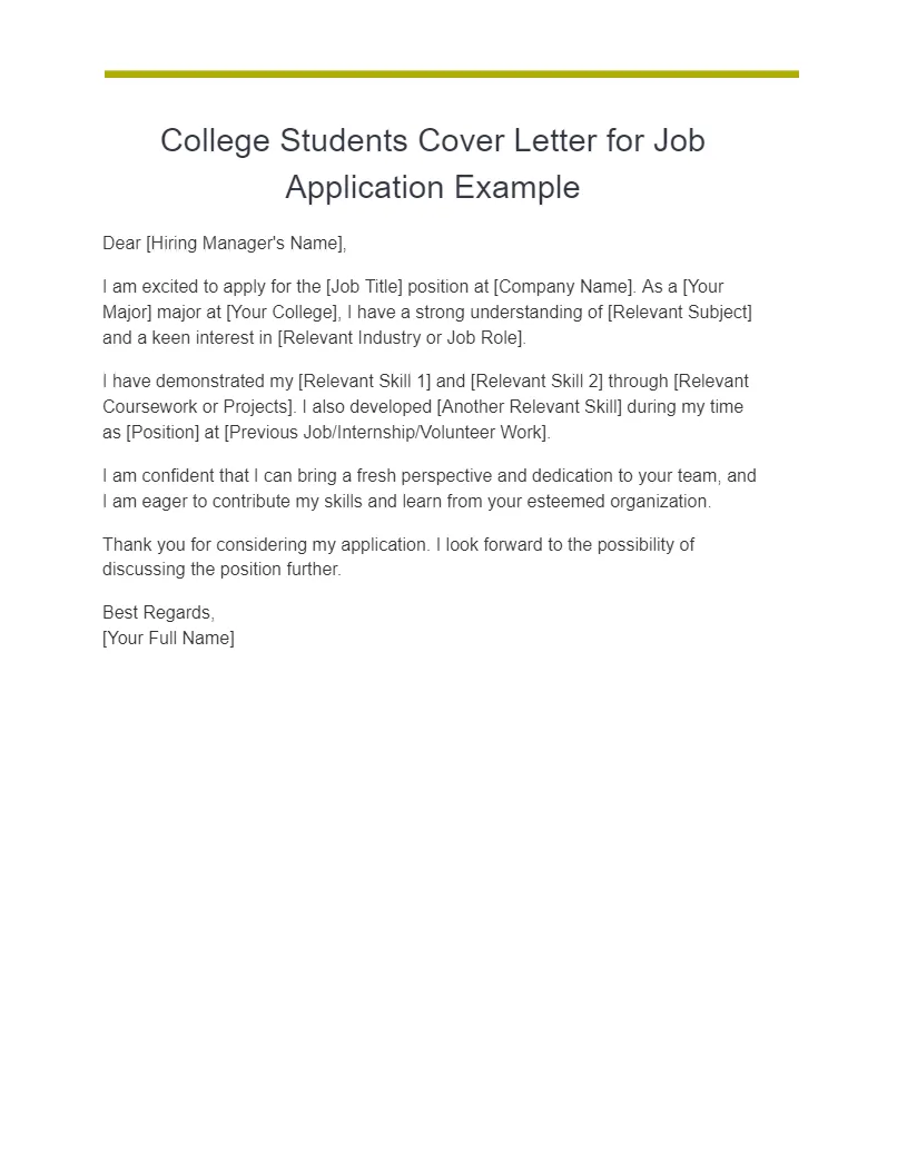 41300 college student resume