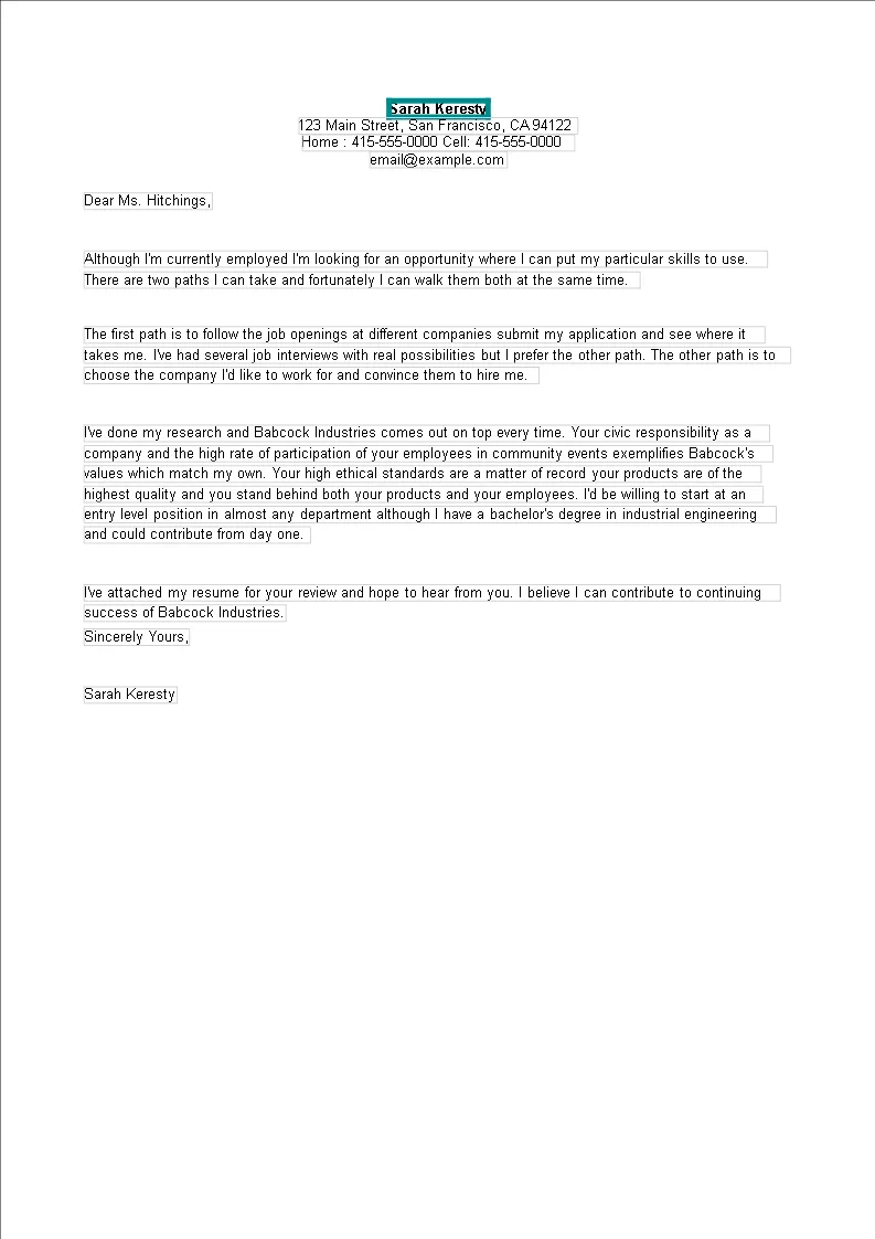 41305 highlight skills