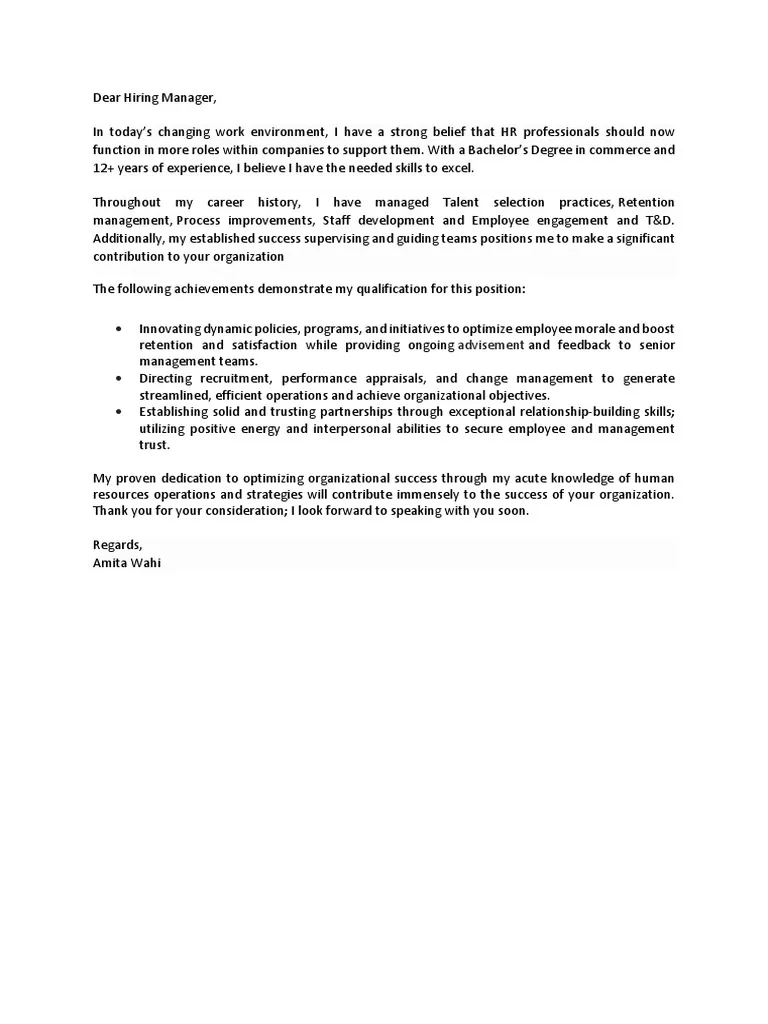 41306 cover letter formatting essentials