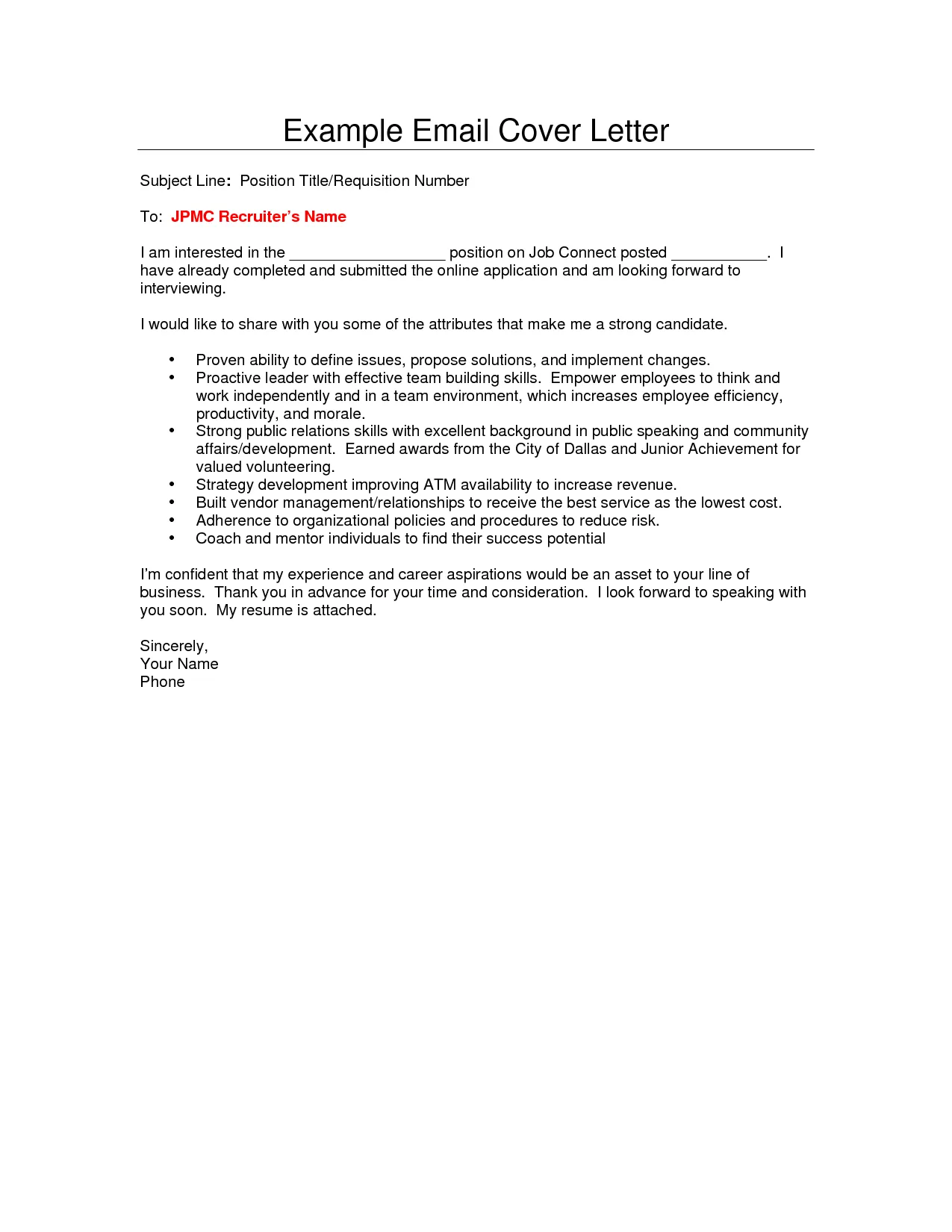 41311 professional cover letter