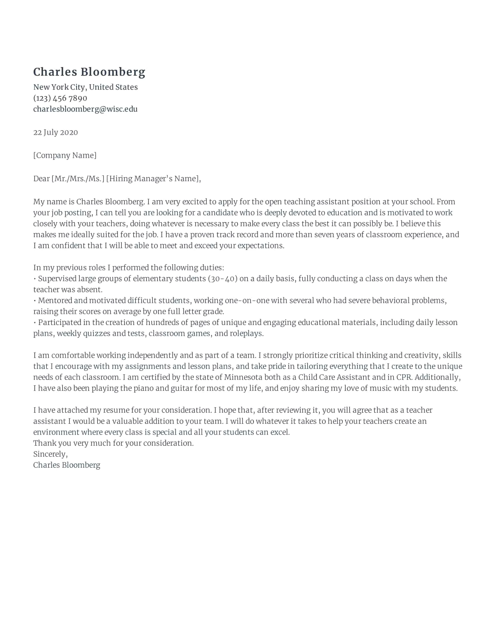 41313 cover letter formatting