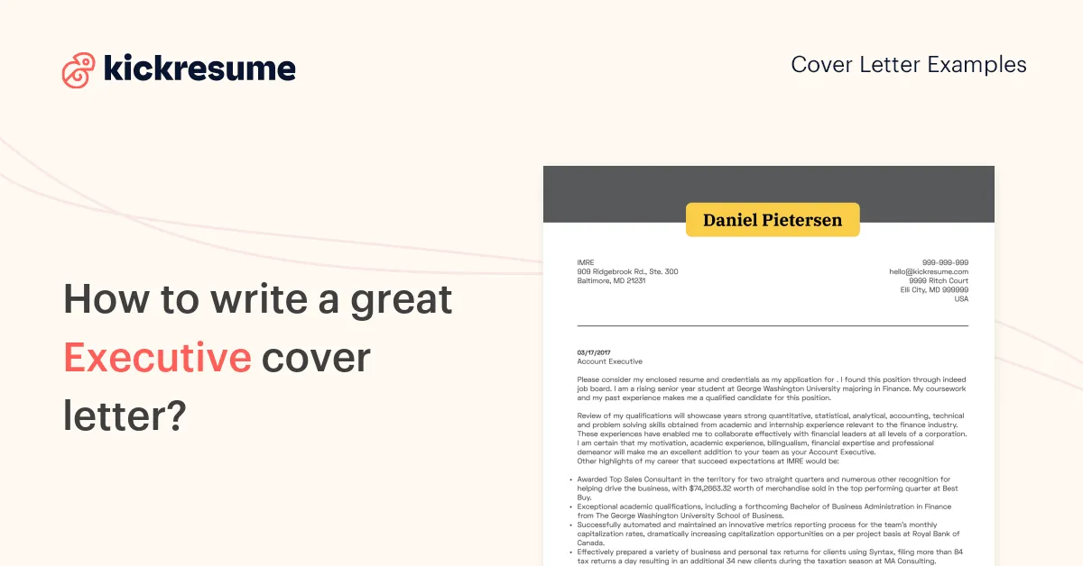 41321 executive cover letter action verbs