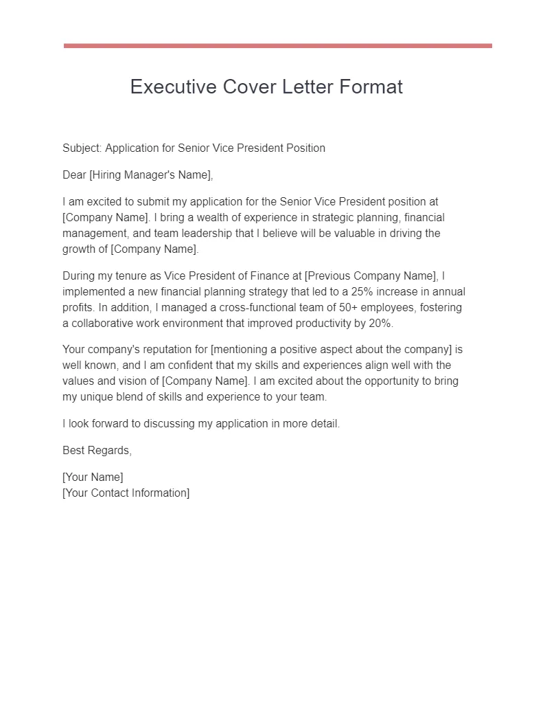 41321 executive cover letter proofread