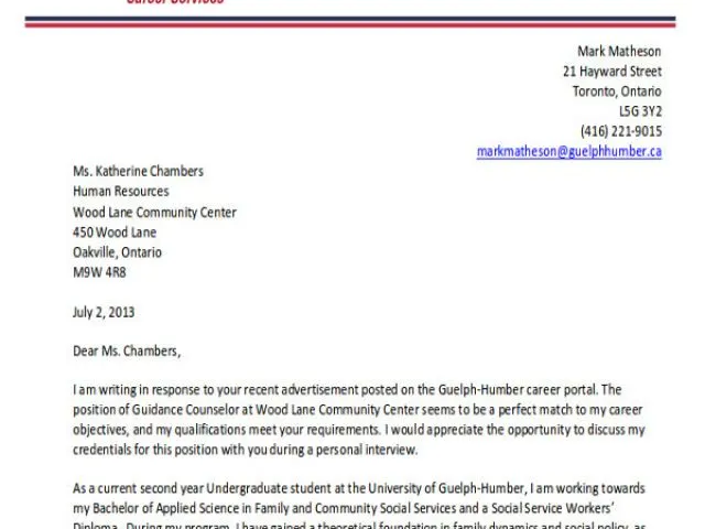 41326 cover letter structure