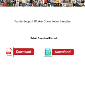 41326 family support worker cover letter tips