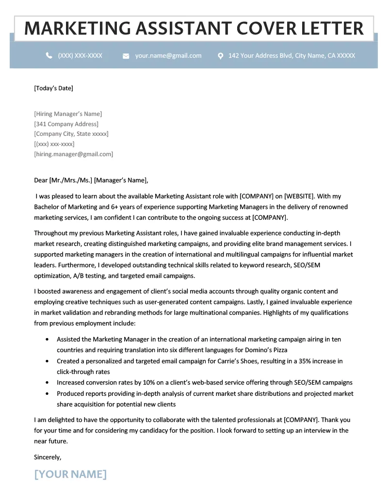 41330 digital marketing cover letter